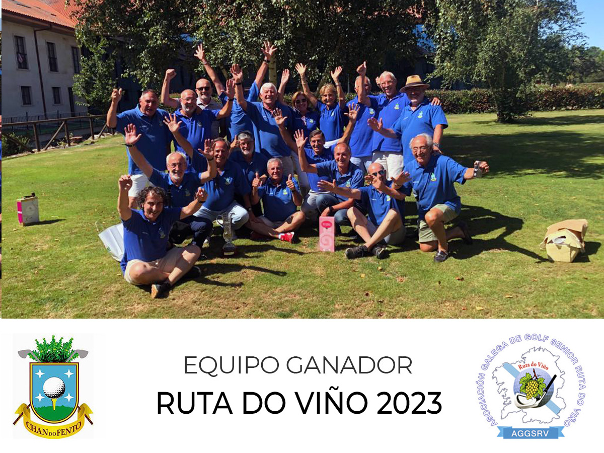 El Equipo Senior CHAN DO FENTO, Ganador De La Ruta Do Viño 2023